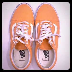 Light orange size 9.5 Vans